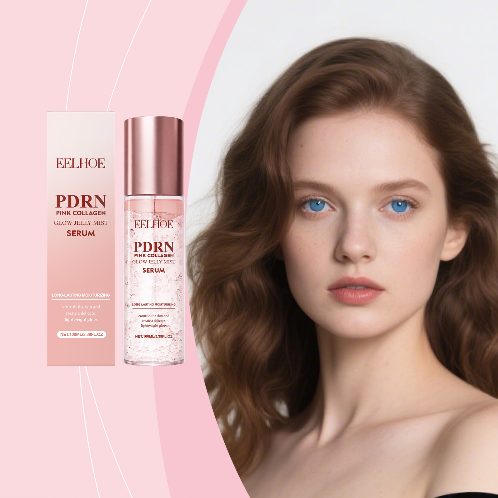 Essence Serum Toner - คอลลาเจน เอสเซ้นส์ สเปรย์ สมูทติ้ง เฟเชียล มิสท์