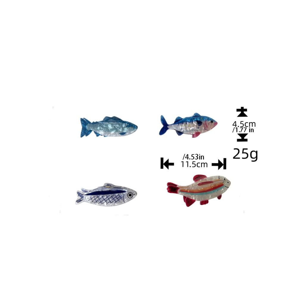 กิ๊บติดผมรูปสัตว์ทะเล กิ๊บหนีบ - Lifestyle Of Korean บทวิจารณ์และราคา
