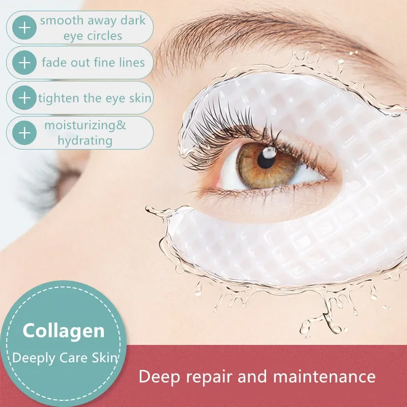 แผ่นแปะลดริ้วรอยรอบดวงตา ยกกระ - Sheet Mask Collagen บทวิจารณ์และราคา